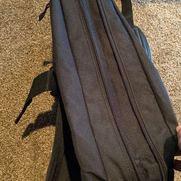 U.S. Luggage NY messenger bag computer bag color black - Picture 7 of 15